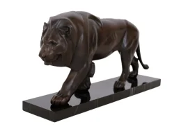 Pamono Max Le Verrier, Art Deco Style Lion, 2022, Bronze><noscript><img width=