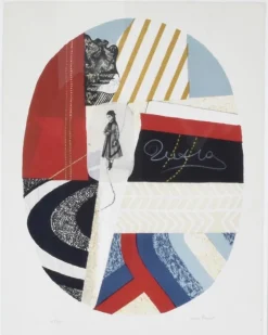 Pamono Max Papart, Composition, 20th Century, Lithograph> Abstraction