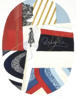 Pamono Max Papart, Composition, 20th Century, Lithograph><noscript><img width=