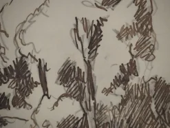 Online Pamono Maximilien Luce, Normandy, Forest in Summer, Original Signed Drawing