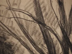 Pamono Maximilien Luce, Pas de Calais, Nature in Méricourt, Original Drawing