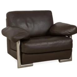 Pamono Medea Leather Sofa Set from Artanova, Set of 3><noscript><img width=