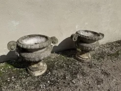 Pamono Medici Stone Planters, Set of 2><noscript><img width=