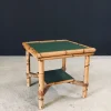 Pamono Mediterranean Bamboo Side Table in the style of Audoux Minet, France, 1950s> Coffee & Side Tables