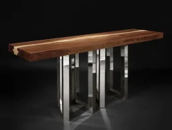Pamono Medium 6 Nickel Table by Il Pezzo Mancante><noscript><img width=