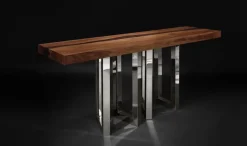 Pamono Medium 6 Nickel Table by Il Pezzo Mancante><noscript><img width=