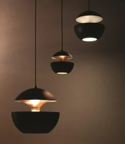 New Pamono Medium Here Comes the Sun Black and White Pendant Lamp by Bertrand Balas
