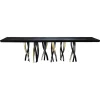 Discount Pamono Medium Il Pezzo 8 Black Table by Il Pezzo Mancante