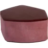 Outlet Pamono Medium Pouf in Vegetable Leather with Suede and Poplar Plywood by Oscar Maschera