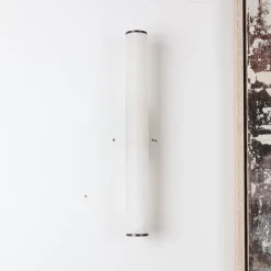 Discount Pamono Medium Sarral Alabaster Wall Light from Pure White Lines