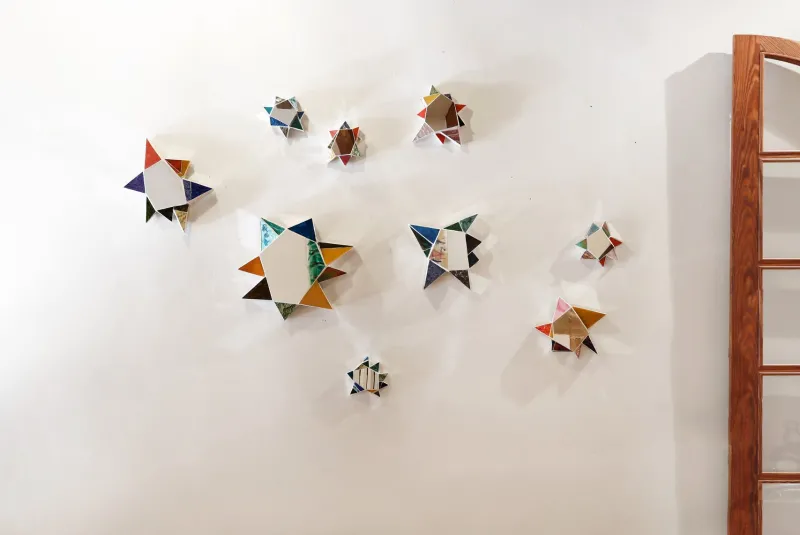 Pamono Medium Superstar Mirror Series #09 by Ruth Minola Scheibler> Wall Decor