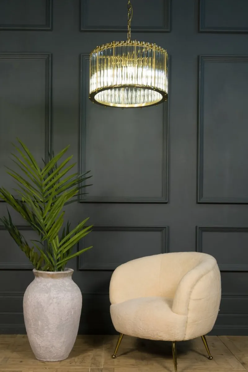 Pamono Medium the Monza Chandelier from Pure White Lines> Ceiling Lights