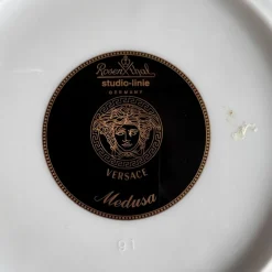 Discount Pamono Medusa Bread and Butter Plate by Versace for Rosenthal, 1994