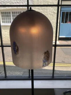 Pamono Medusa Floor Lamp in Murano Glass and Black Metal attributed to Alfredo Barbini, 1960s><noscript><img width=
