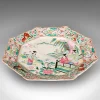 Pamono Meiji Era Victorian Ceramic Serving Plate, Japan, 1890s> Serving Dishes
