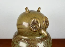 New Pamono Meike Falck Nicolaisen, Large Mid-Century German Owl Sculpture, 1960s, Ceramic