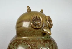 New Pamono Meike Falck Nicolaisen, Large Mid-Century German Owl Sculpture, 1960s, Ceramic