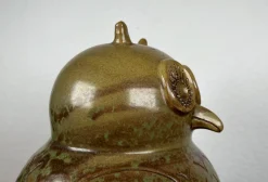 New Pamono Meike Falck Nicolaisen, Large Mid-Century German Owl Sculpture, 1960s, Ceramic