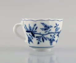 Hot Pamono Meissen Blue Porcelain Coffee Service, 1890s, Set of 5