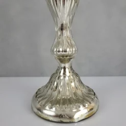Pamono Mercury Glass Candleholder, 19th Century