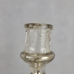 Pamono Mercury Glass Candleholder, 19th Century