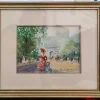 Clearance Pamono Merio Ameglio, Paris, 1920s, Oil on Canvas, Framed