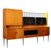 Pamono Metal & Brass Mobile Sideboard, 1960s> Sideboards & Buffets