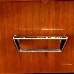 Pamono Metal & Brass Mobile Sideboard, 1960s><noscript><img width=
