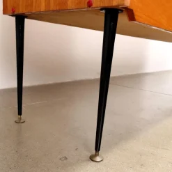 Pamono Metal & Brass Mobile Sideboard, 1960s><noscript><img width=