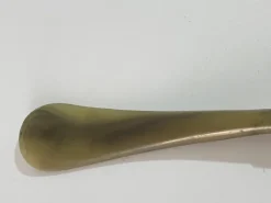 Discount Pamono Metal and Brass Ornaments Faux Bamboo Shoe Horn, France, 1970s