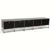 Online Pamono Metal and Chrome Sideboard from USM Haller
