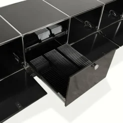 Online Pamono Metal and Chrome Sideboard from USM Haller