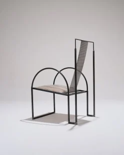 Pamono Metal Armchair by Anderl Kammermeier, 1980s><noscript><img width=