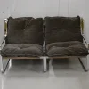 Hot Pamono Metal Chrome Bench, 1970s