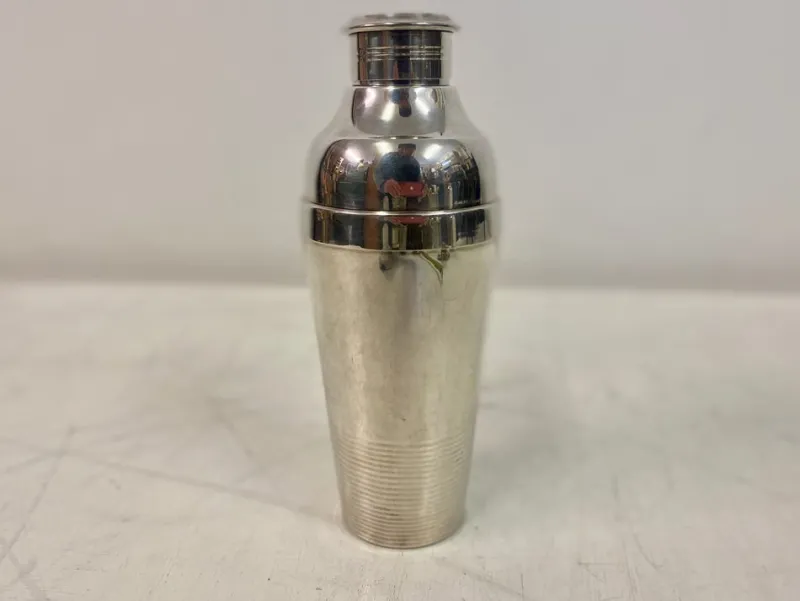 Pamono Metal Cocktail Shaker by Luc Lanel for Christofle> Dinnerware Accessories