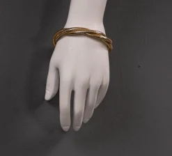 Hot Pamono Metal Cuff Bracelet, 1980s
