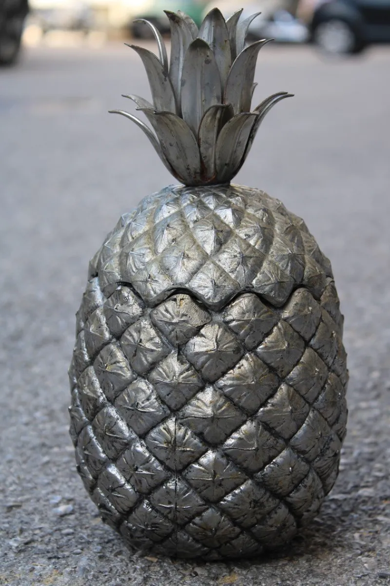 Pamono Metal Ice Bucket by Mauro Manetti, 1960s> Ice Buckets & Wine Coolers