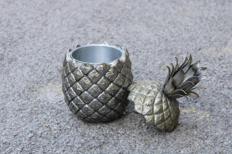 Pamono Metal Ice Bucket by Mauro Manetti, 1960s> Ice Buckets & Wine Coolers