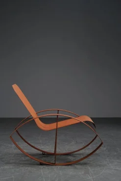 Pamono Metal Rocking Chair, 1970s> Rocking Chairs