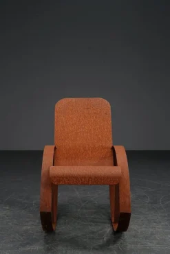 Pamono Metal Rocking Chair, 1970s><noscript><img width=