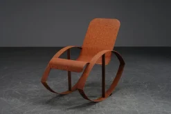 Pamono Metal Rocking Chair, 1970s><noscript><img width=