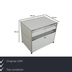 Discount Pamono Metal Sideboard from USM Haller