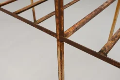 Pamono Metal Table with Glass Top, 1930s><noscript><img width=