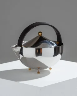 Hot Pamono Metal Teapot by Carsten Jørgensen for Bodum, 1980s