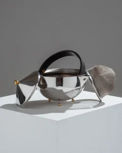 Hot Pamono Metal Teapot by Carsten Jørgensen for Bodum, 1980s
