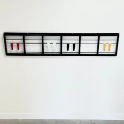 Pamono Metal Toonladder Coat Rack by Coen de Vries for Pilastro, 1950s