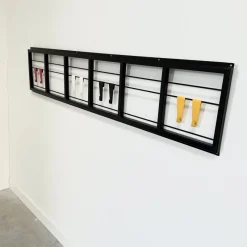 Pamono Metal Toonladder Coat Rack by Coen de Vries for Pilastro, 1950s