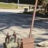 Pamono Metal Wine Pump with Hand Lever, 1890s> Garden Accessories
