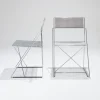 Best Pamono Metal X-Lines Chairs attributed to Niels Jørgen Haugesen, 1970s, Set of 2