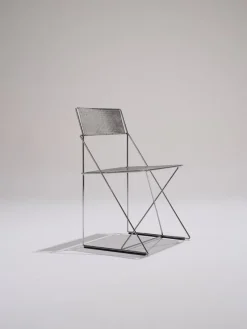 Best Pamono Metal X-Lines Chairs attributed to Niels Jørgen Haugesen, 1970s, Set of 2